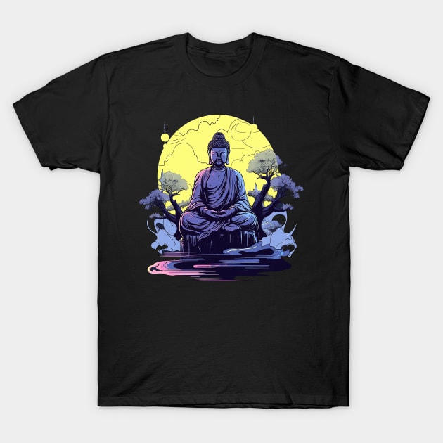 buddah T-Shirt by piratesnow